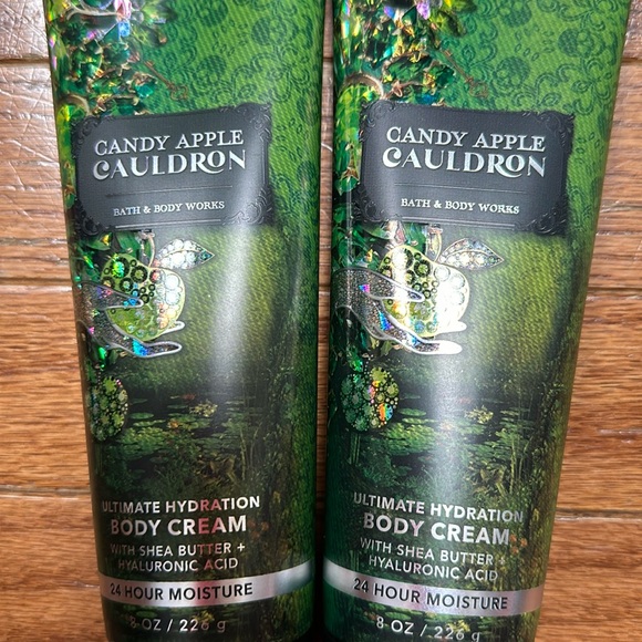 BBW 2pc Candy Apple Cauldron Body Cream - Picture 2 of 2